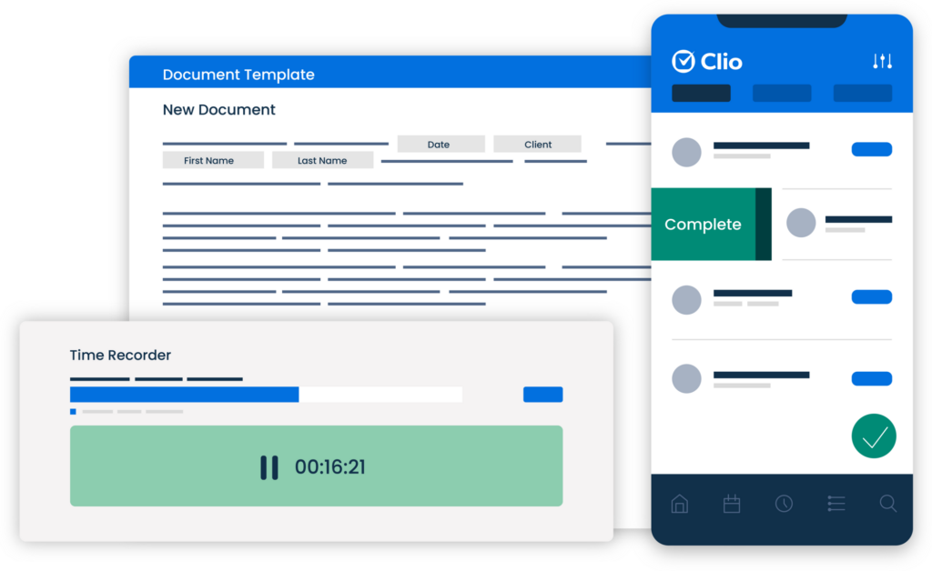Time Recorder, Mobile App & Document Template